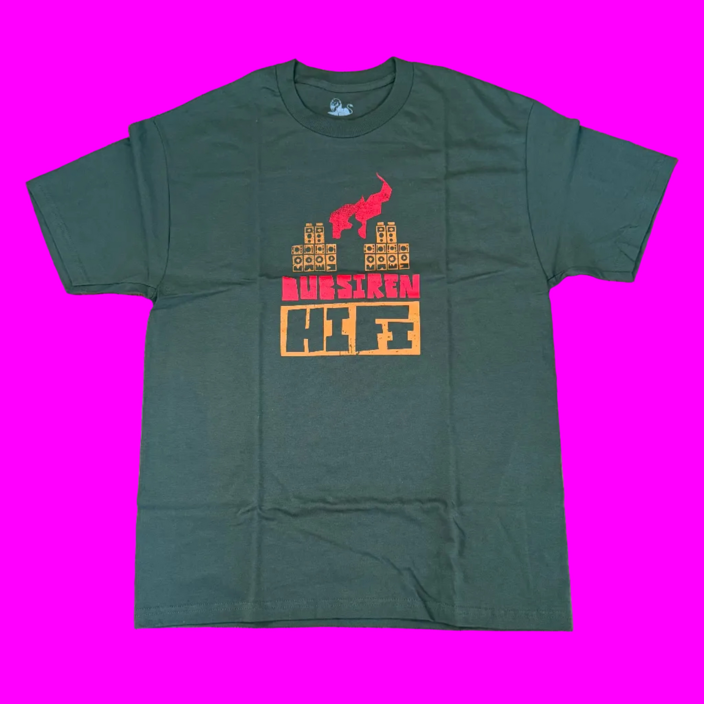 Dub Siren HiFi Logo T-Shirt – Heavy Bass Edition