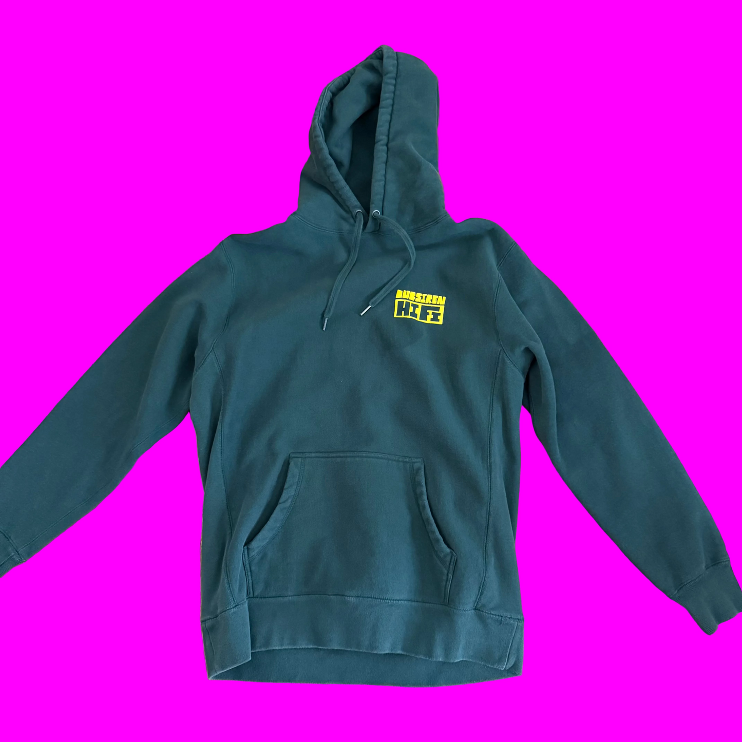 Double Lion Premium Heavyweight Cross Grain Hoodie  -  Limited! Art by Karishu Japan